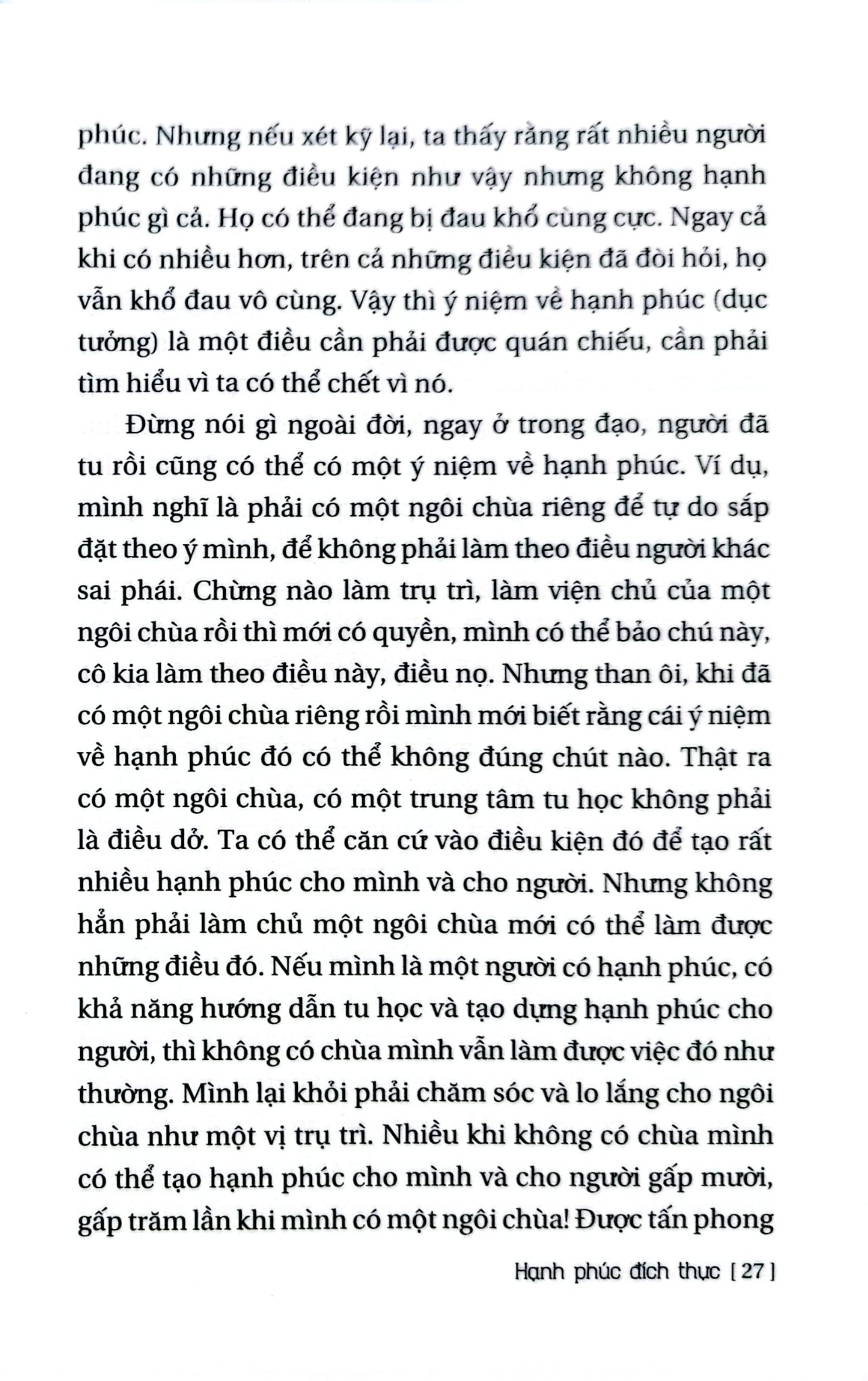 Hạnh Phúc Đích Thực - Hoàng Anh Sướng