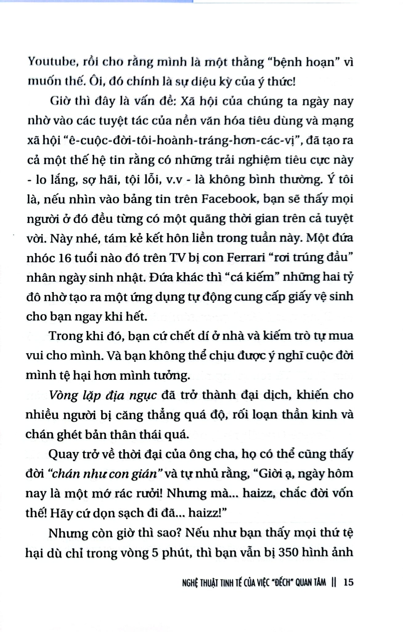 Nghệ Thuật Tinh Tế Của Việc Đếch Quan Tâm - Mark Manson
