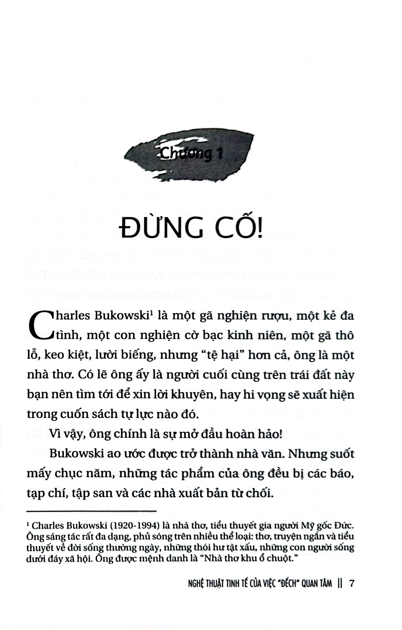Nghệ Thuật Tinh Tế Của Việc Đếch Quan Tâm - Mark Manson