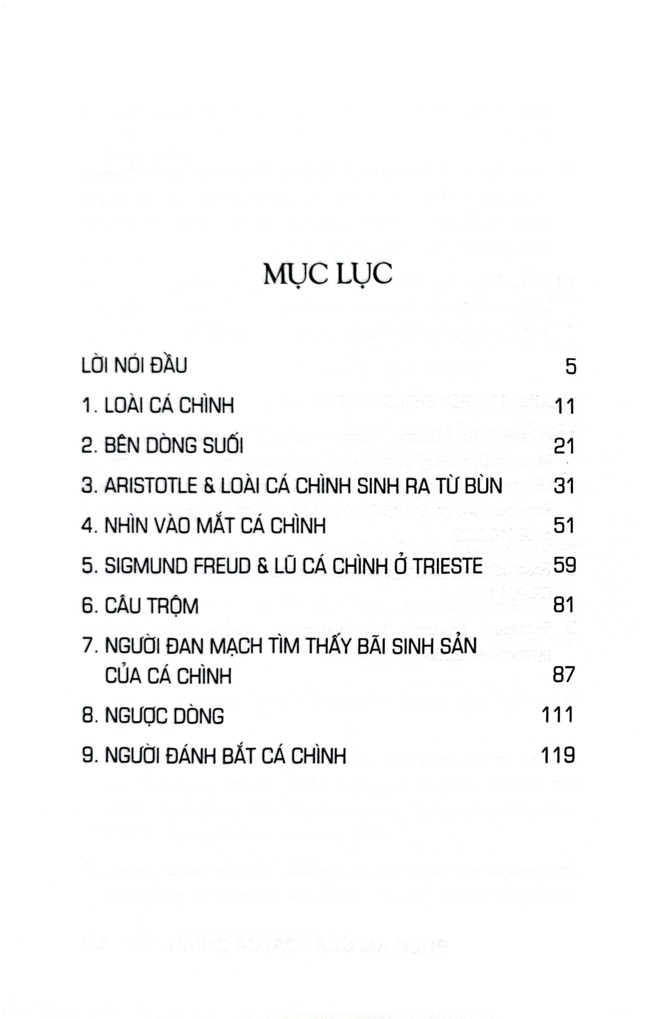 Phúc Âm Của Loài Cá Chình - Patrik Svensson