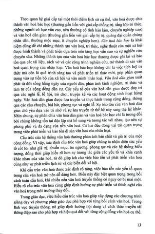  Giáo Trình Cơ Sở Văn Hóa Việt Nam  - Dương Tuấn Anh 