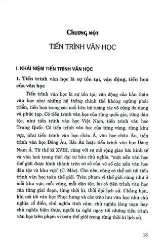  Lí Luận Văn Học - Tập 3: Tiến Trình Văn Học - 
Phương Lựu 
