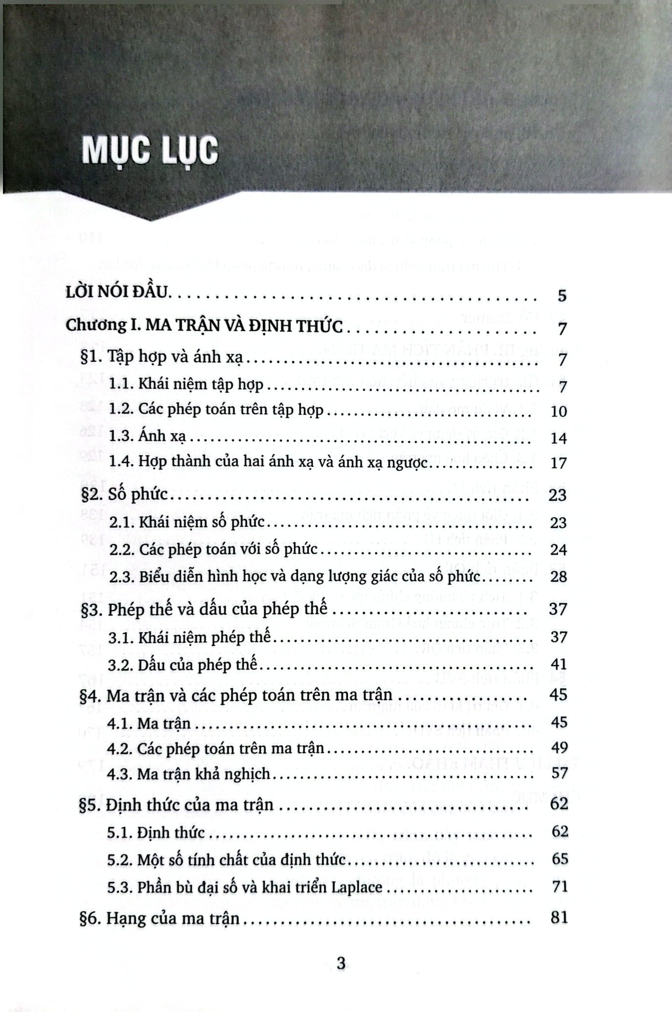 Giáo Trình Nhập Môn Lí Thuyết Ma Trận - 
Nguyễn Quang Lộc