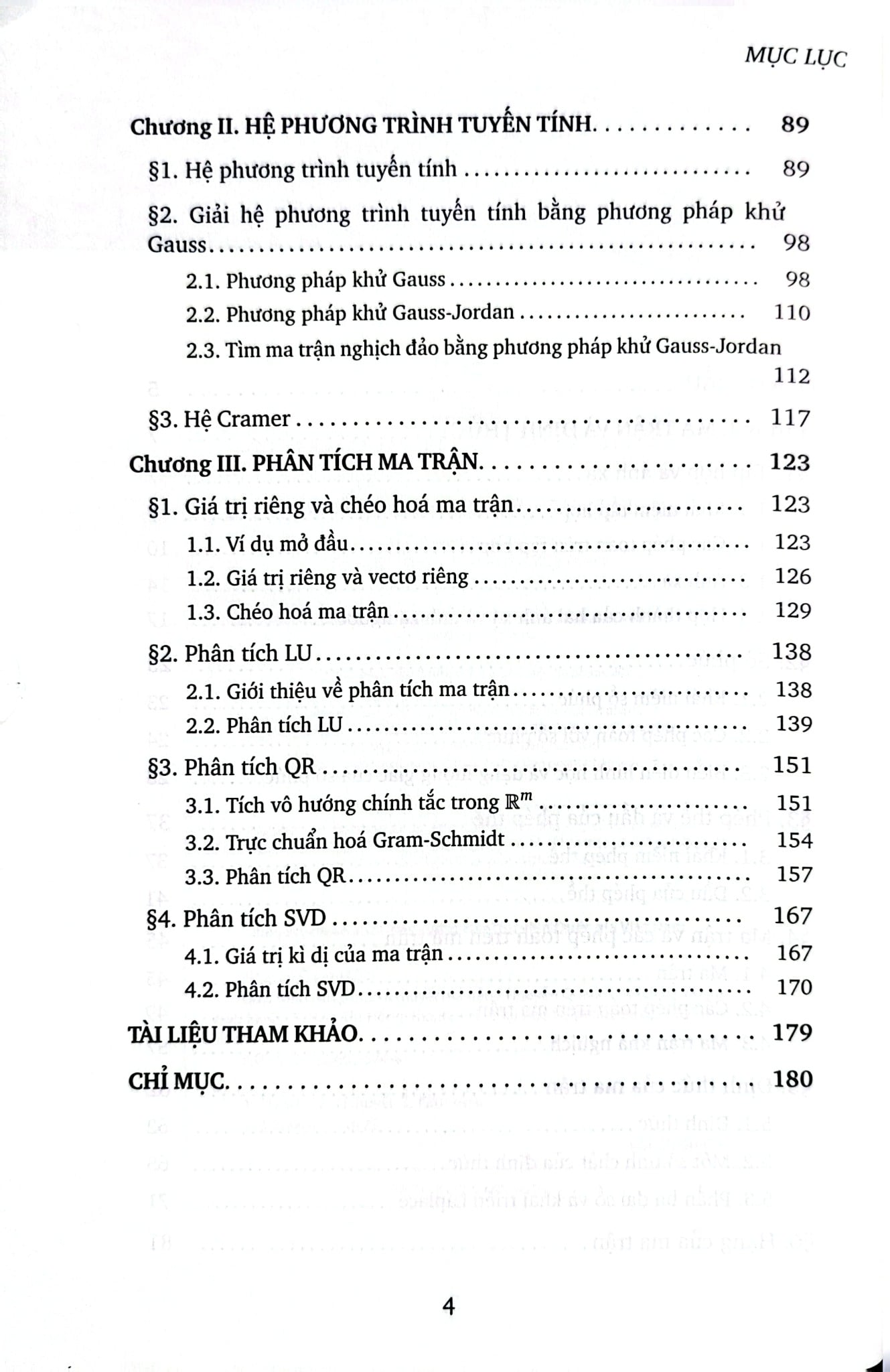 Giáo Trình Nhập Môn Lí Thuyết Ma Trận - 
Nguyễn Quang Lộc