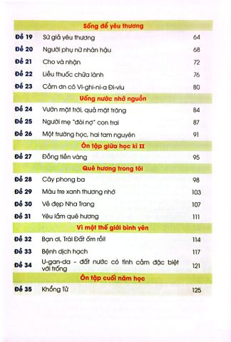  35 Đề Ôn Luyện Tiếng Việt 4  - 
Lê Hương, Hoàng Lựu 