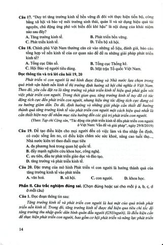  Ôn Luyện Trắc Nghiệm Thi Tốt Nghiệp Trung Học Phổ Thông Môn Giáo Dục Kinh Tế Và Pháp Luật  - PGS.TS Nguyễn Thị Toan 