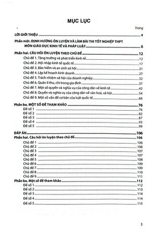  Ôn Luyện Trắc Nghiệm Thi Tốt Nghiệp Trung Học Phổ Thông Môn Giáo Dục Kinh Tế Và Pháp Luật  - PGS.TS Nguyễn Thị Toan 