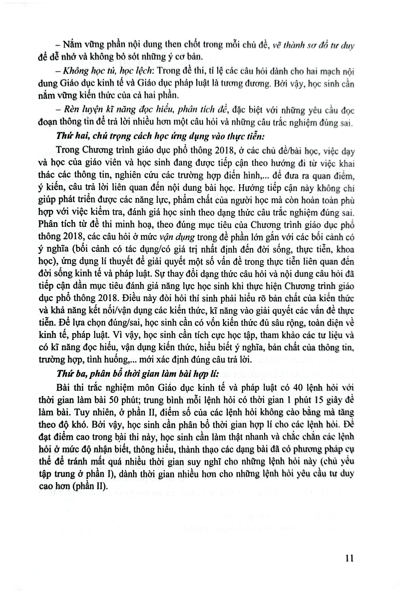 Ôn Luyện Trắc Nghiệm Thi Tốt Nghiệp Trung Học Phổ Thông Môn Giáo Dục Kinh Tế Và Pháp Luật  - PGS.TS Nguyễn Thị Toan