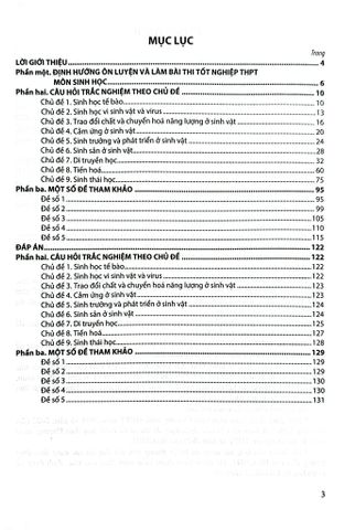  Ôn Luyện Trắc Nghiệm Thi Tốt Nghiệp Trung Học Phổ Thông Môn Sinh Học - 
PGS.TS Phan Thị Thanh Hội 