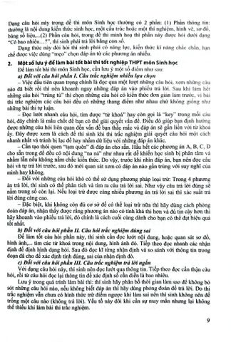 Ôn Luyện Trắc Nghiệm Thi Tốt Nghiệp Trung Học Phổ Thông Môn Sinh Học - 
PGS.TS Phan Thị Thanh Hội 