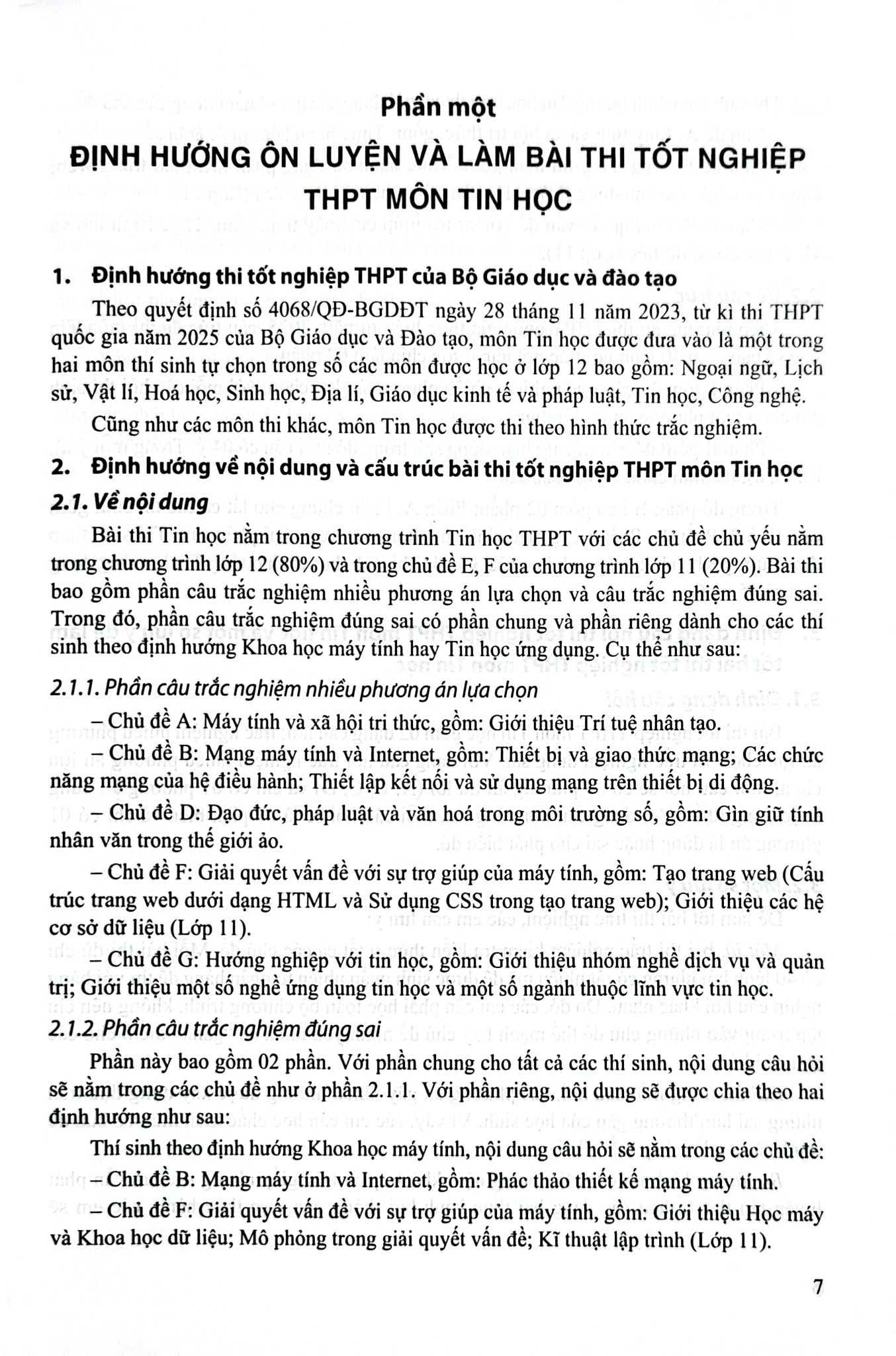 Ôn Luyện Trắc Nghiệm Thi Tốt Nghiệp Trung Học Phổ Thông Môn Tin Học - TS. Kiều Phương Thùy