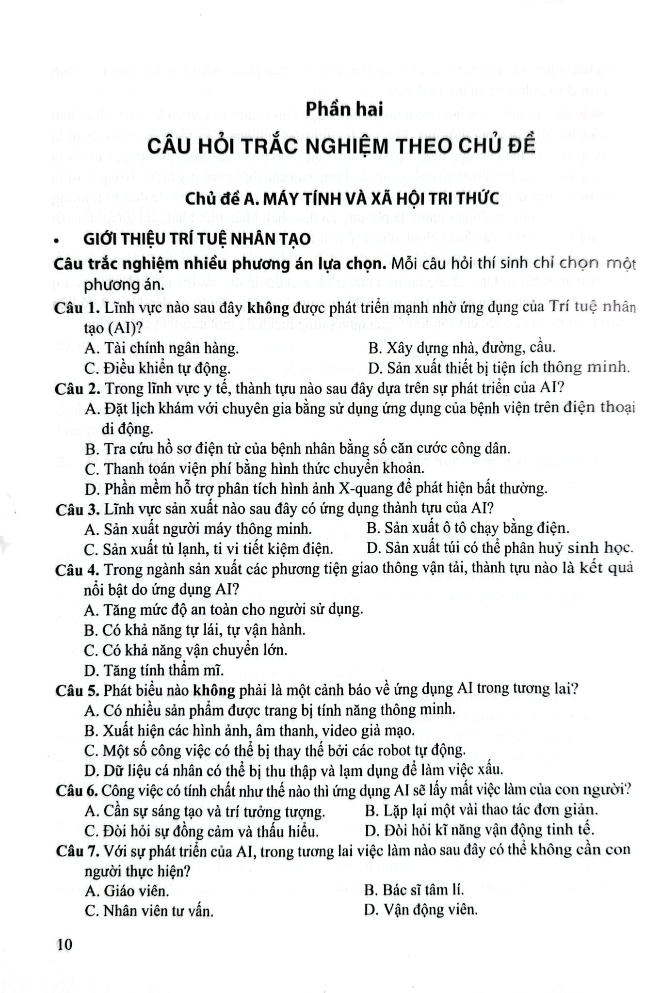 Ôn Luyện Trắc Nghiệm Thi Tốt Nghiệp Trung Học Phổ Thông Môn Tin Học - TS. Kiều Phương Thùy