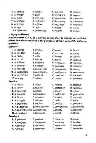  Ôn Luyện Trắc Nghiệm Thi Tốt Nghiệp Trung Học Phổ Thông Môn Tiếng Anh - ThS. Cao Thị Thu Giang 