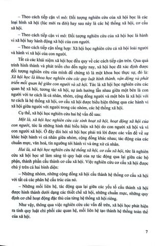  Giáo Trình Xã Hội Học Đại Cương - 
Nguyễn Thanh Bình 