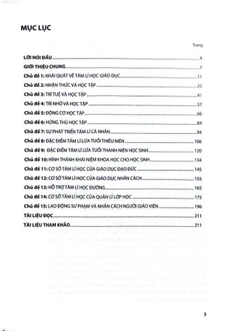  Hướng Dẫn Học Tâm Lí Học Giáo Dục  - 
Lê Minh Nguyệt - Trần Quốc Thành - Khúc Năng Toàn 