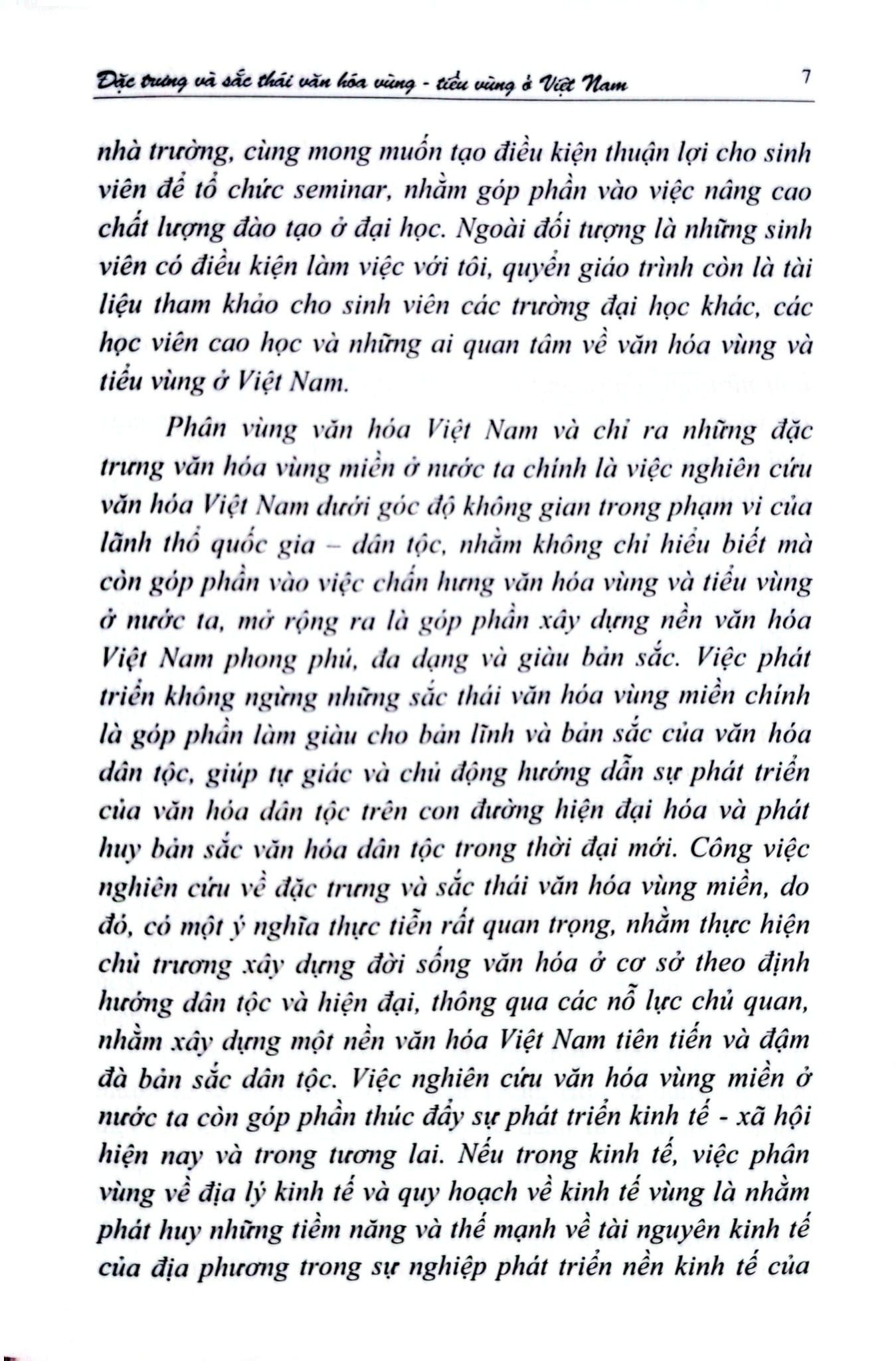 Đặc Trưng Và Sắc Thái Văn Hóa Vùng - Tiểu Vùng Ở Việt Nam - TS. Huỳnh Công Bá