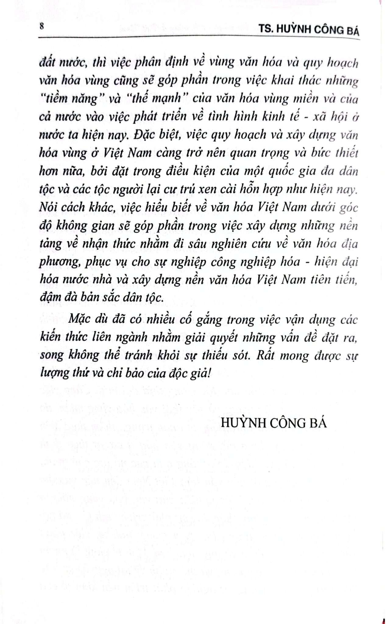 Đặc Trưng Và Sắc Thái Văn Hóa Vùng - Tiểu Vùng Ở Việt Nam - TS. Huỳnh Công Bá