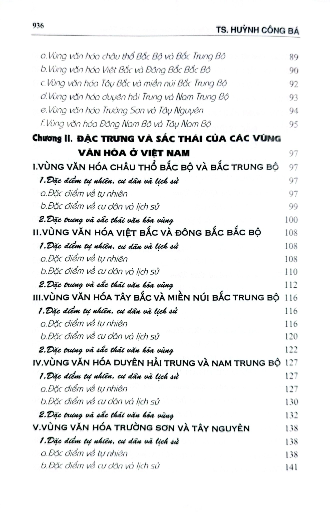 Đặc Trưng Và Sắc Thái Văn Hóa Vùng - Tiểu Vùng Ở Việt Nam - TS. Huỳnh Công Bá