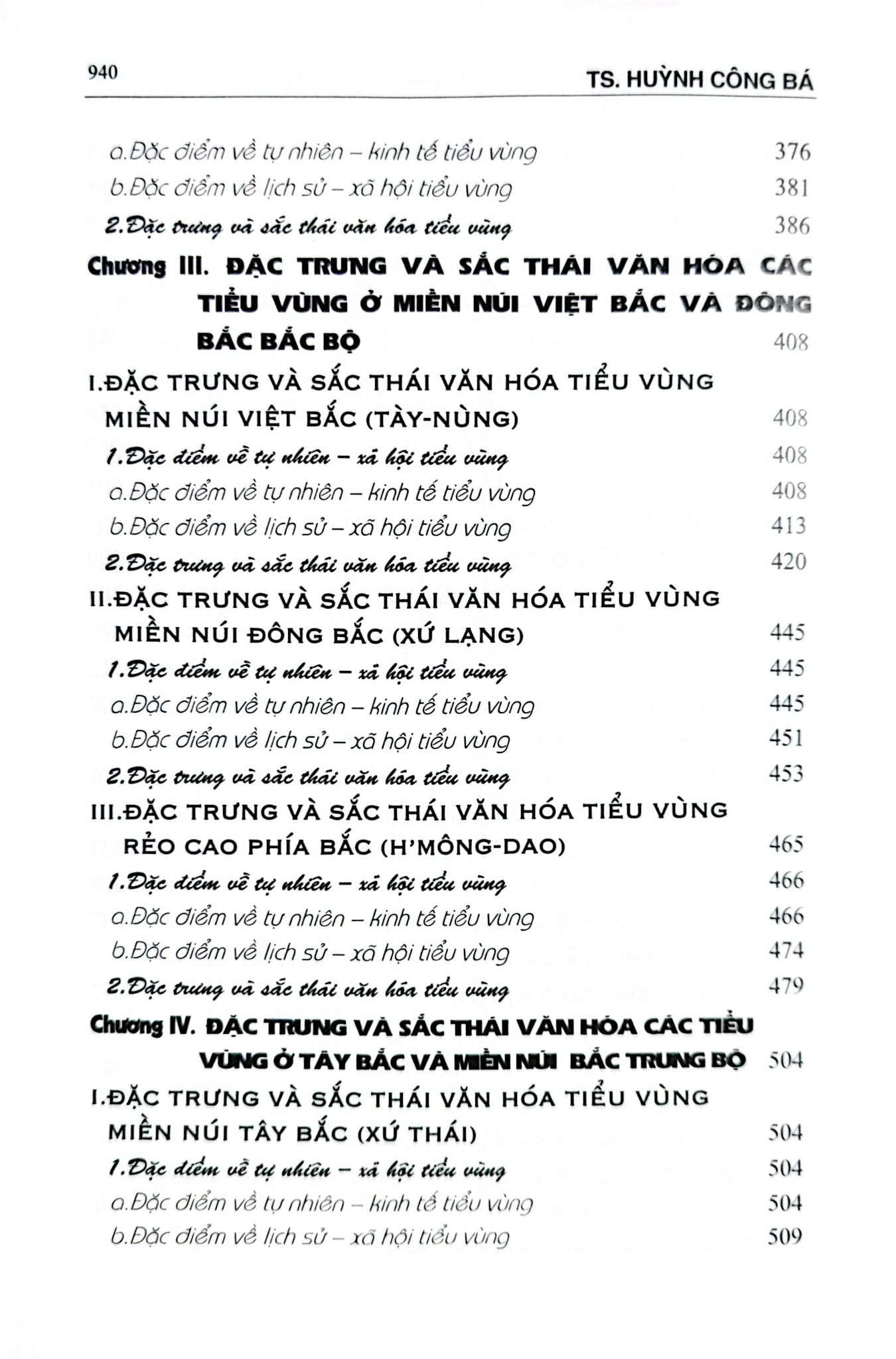 Đặc Trưng Và Sắc Thái Văn Hóa Vùng - Tiểu Vùng Ở Việt Nam - TS. Huỳnh Công Bá