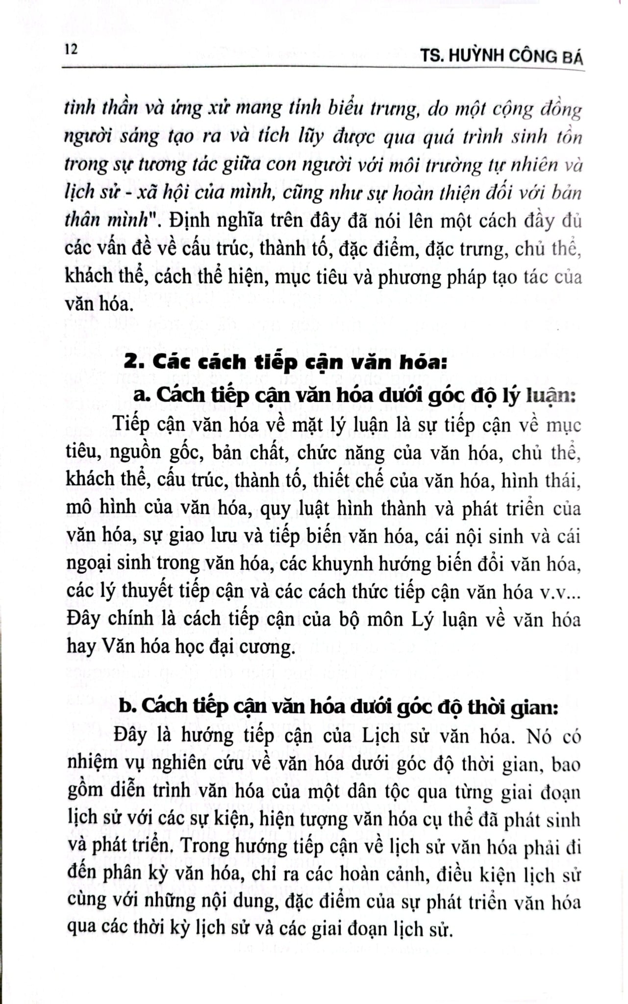 Đặc Trưng Và Sắc Thái Văn Hóa Vùng - Tiểu Vùng Ở Việt Nam - TS. Huỳnh Công Bá