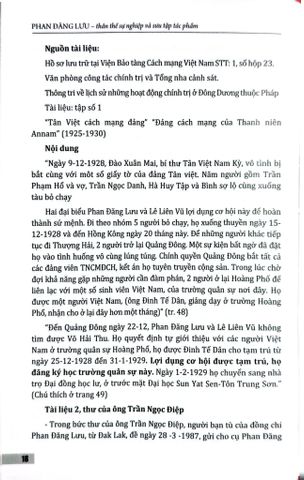  Phan Đăng Lưu - Thân Thế Sự Nghiệp Và Sưu Tập Tác Phẩm - GS. TSKH. Phan Đăng Nhật 
