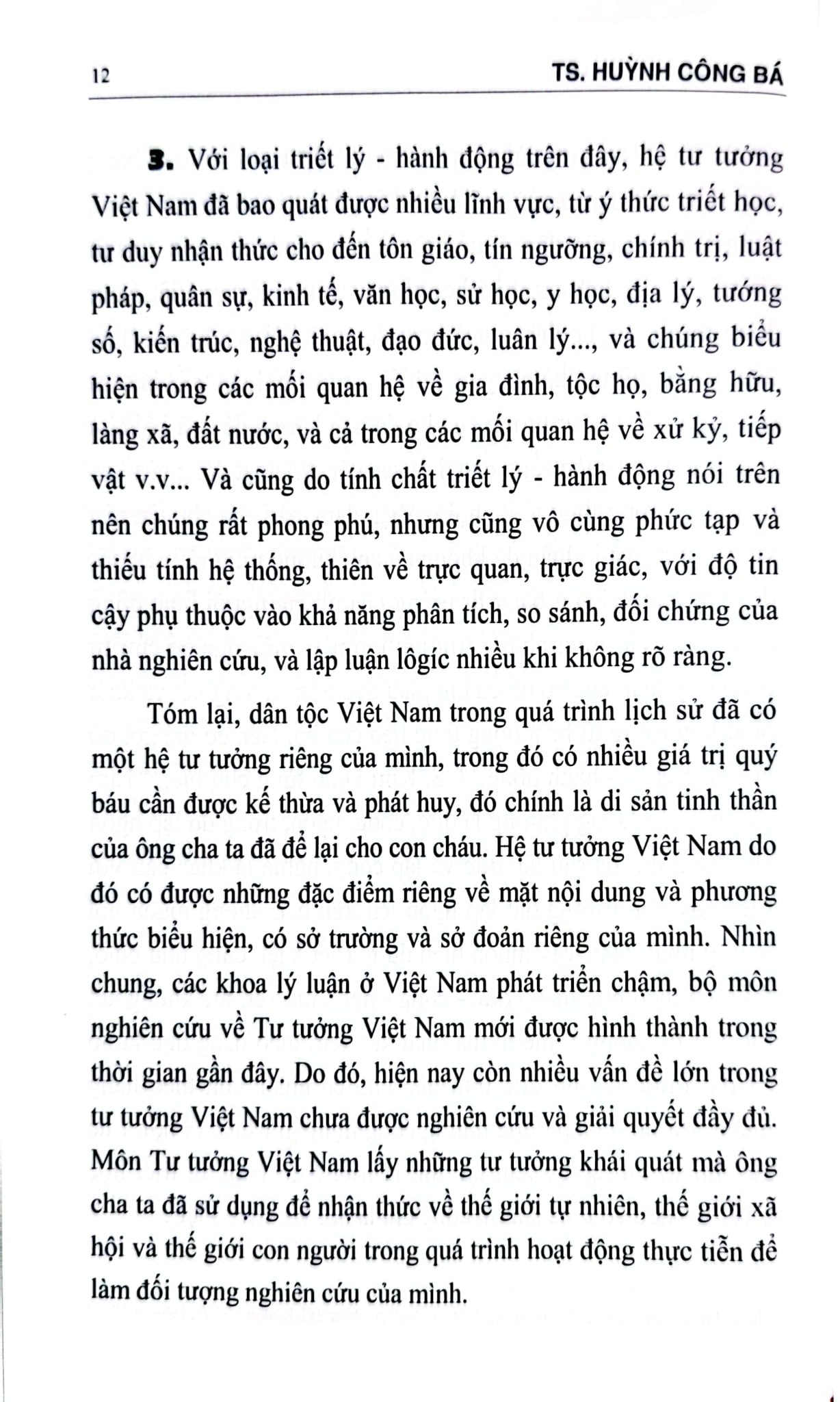 Tư Tưởng Việt Nam - Huỳnh Công Bá