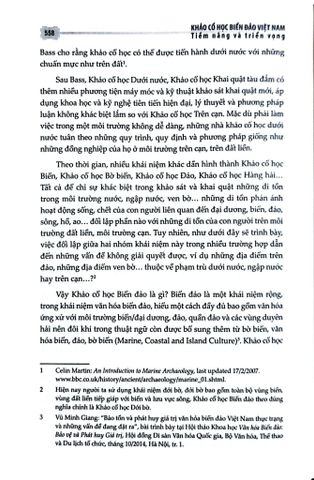 Khảo Cổ Học Biển Đảo Việt Nam - Tiềm Năng Và Triển Vọng - Đặng Hồng Sơn Lâm Thị Mỹ Dung 