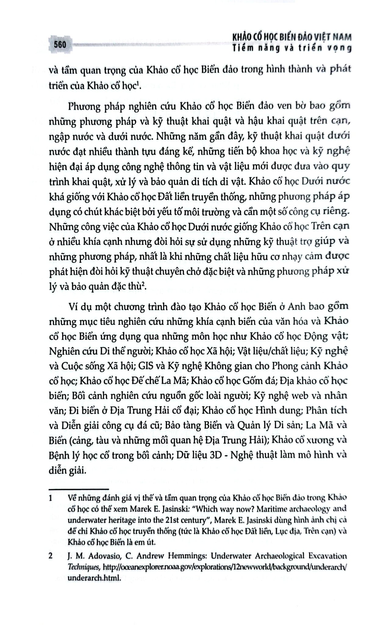 Khảo Cổ Học Biển Đảo Việt Nam - Tiềm Năng Và Triển Vọng - Đặng Hồng Sơn Lâm Thị Mỹ Dung