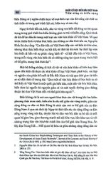 Khảo Cổ Học Biển Đảo Việt Nam - Tiềm Năng Và Triển Vọng - Đặng Hồng Sơn Lâm Thị Mỹ Dung