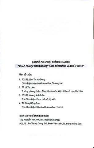  Khảo Cổ Học Biển Đảo Việt Nam - Tiềm Năng Và Triển Vọng - Đặng Hồng Sơn Lâm Thị Mỹ Dung 