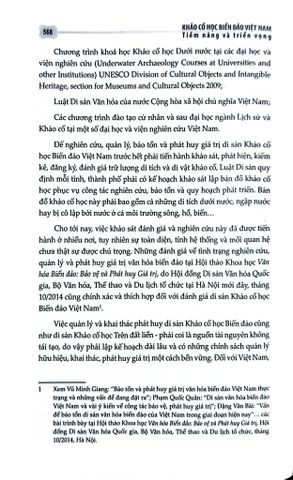  Khảo Cổ Học Biển Đảo Việt Nam - Tiềm Năng Và Triển Vọng - Đặng Hồng Sơn Lâm Thị Mỹ Dung 