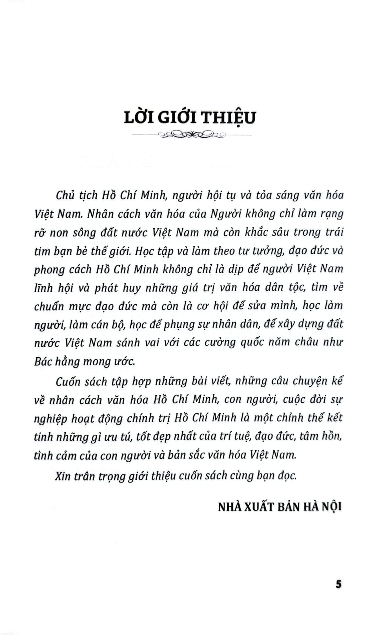 Nhân Cách Văn Hóa Hồ Chí Minh - Vũ Kim Yến