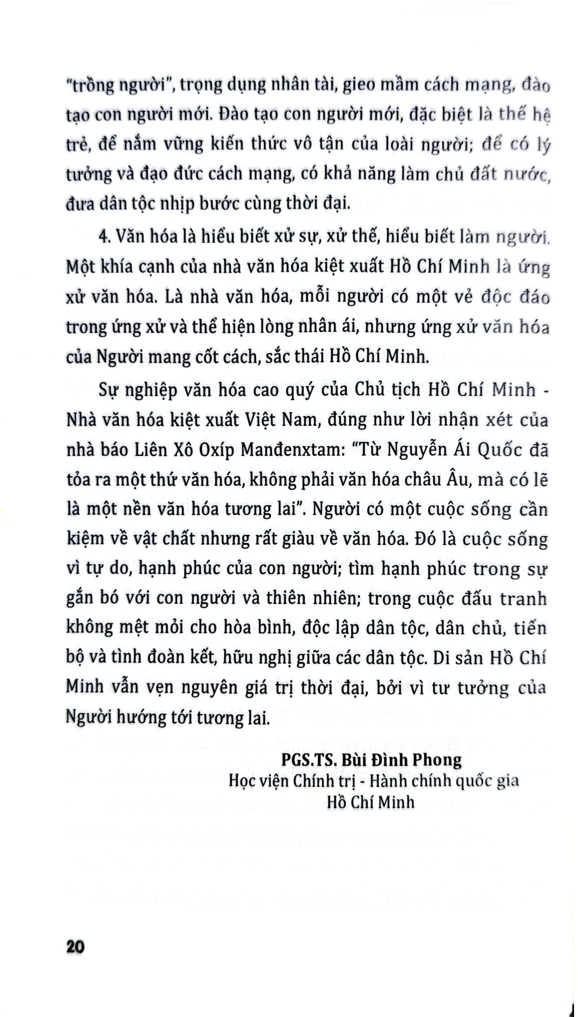 Xây Dựng Nền Văn Hóa Ngoại Giao Đặc Sắc - Vũ Kim Yến