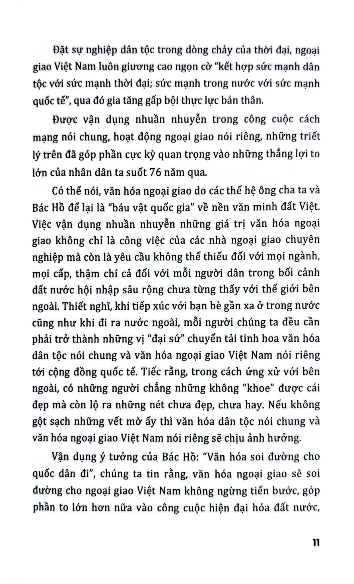 Xây Dựng Nền Văn Hóa Ngoại Giao Đặc Sắc - Vũ Kim Yến