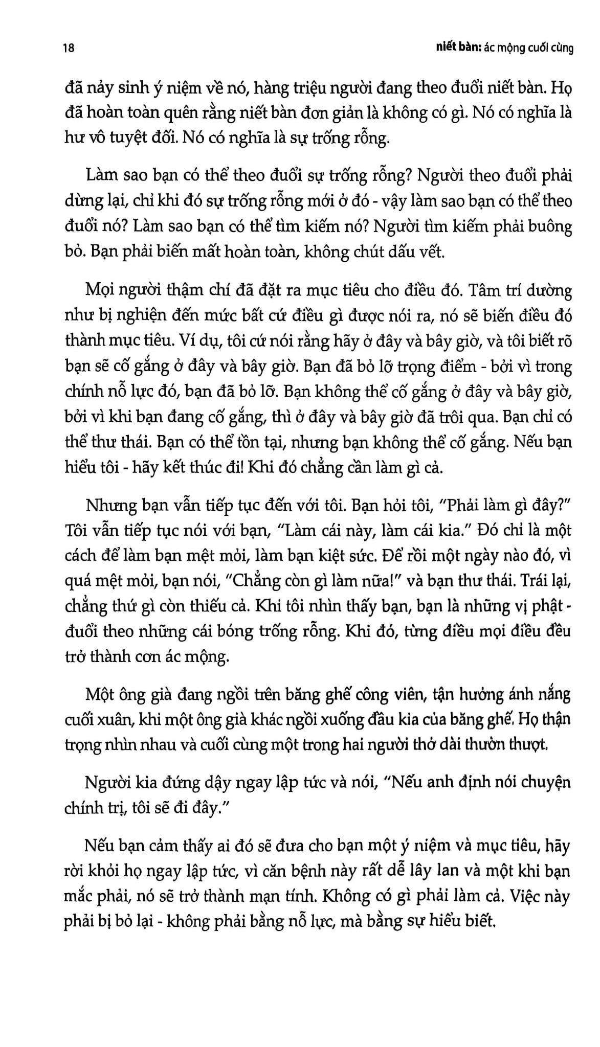 Niết Bàn - Ác Mộng Cuối Cùng - 
Osho