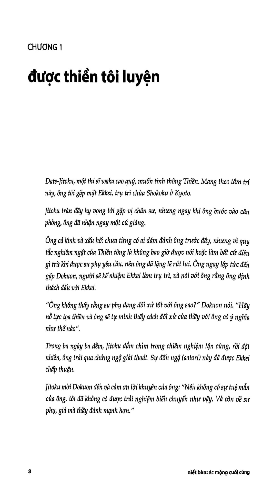Niết Bàn - Ác Mộng Cuối Cùng - 
Osho