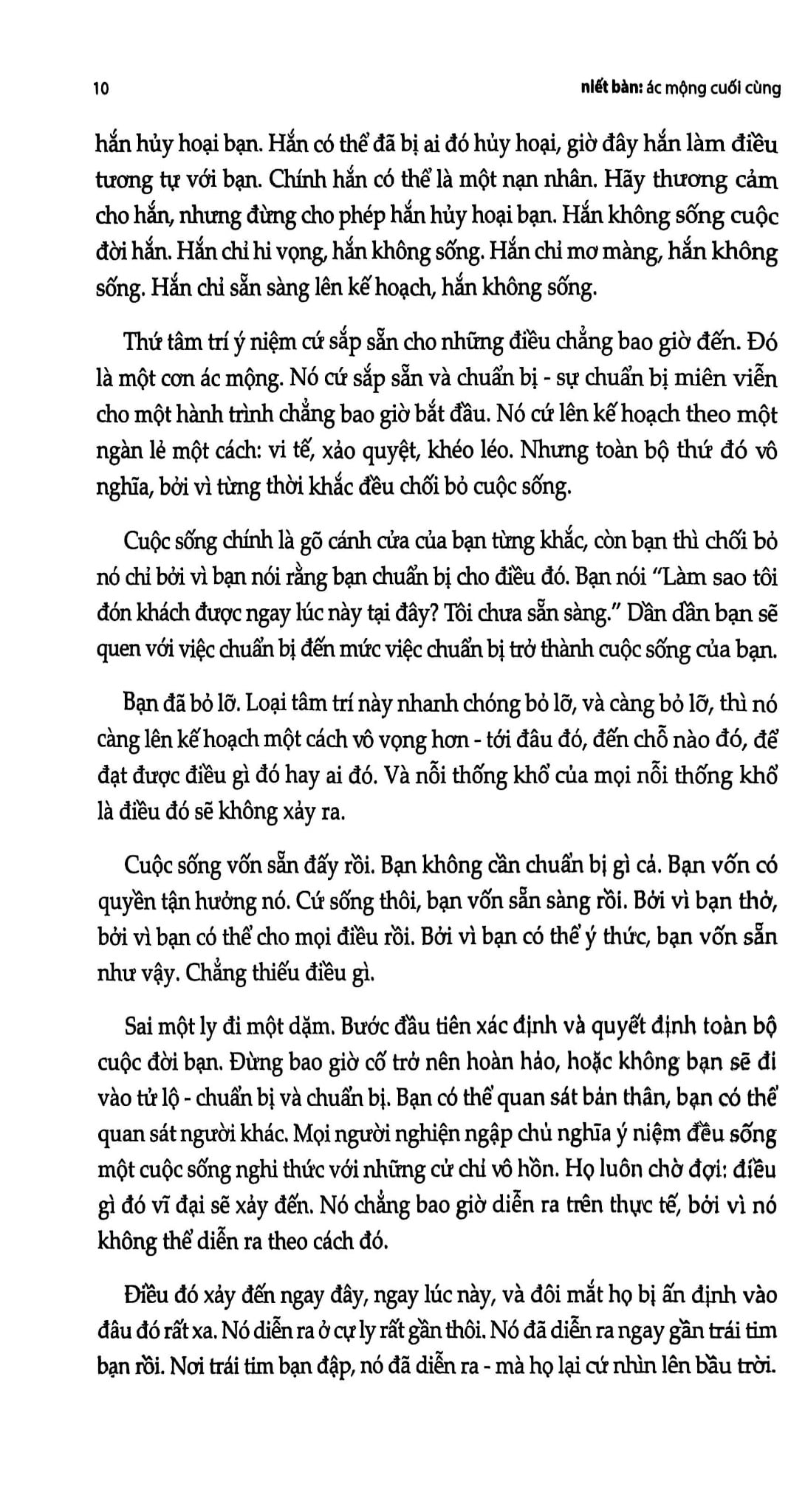 Niết Bàn - Ác Mộng Cuối Cùng - 
Osho