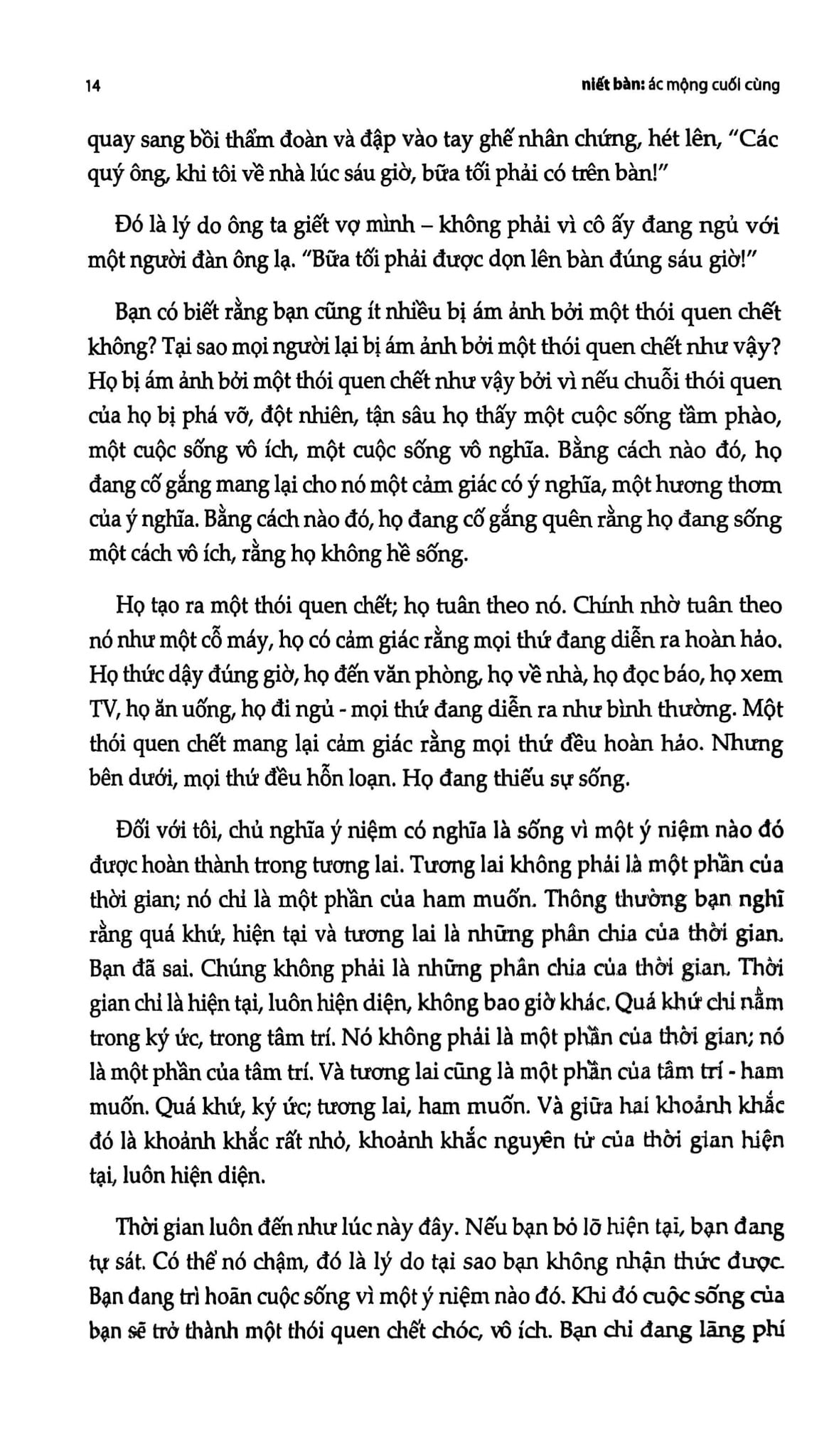 Niết Bàn - Ác Mộng Cuối Cùng - 
Osho