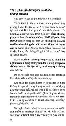  Trị Liệu Cơ Xương Khớp Kiểu Nhật - Phương Pháp Tuyệt Vời Xóa Tan Cơn Đau Trong 13 Giây - Kouichi Uehara 