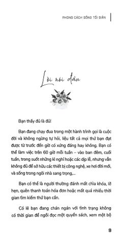  Phong Cách Sống Tối Giản - Karen Alexander, Teresa Baker 