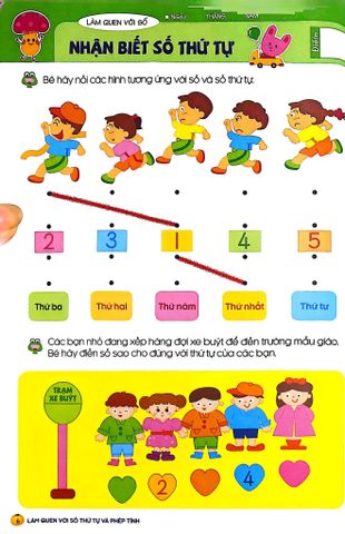  Làm Quen Với Số Thứ Tự Và Phép Tính (Tủ Sách Tư Duy Toán Học Hàn Quốc)  - Education Lab 
