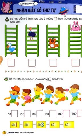  Làm Quen Với Số Thứ Tự Và Phép Tính (Tủ Sách Tư Duy Toán Học Hàn Quốc)  - Education Lab 