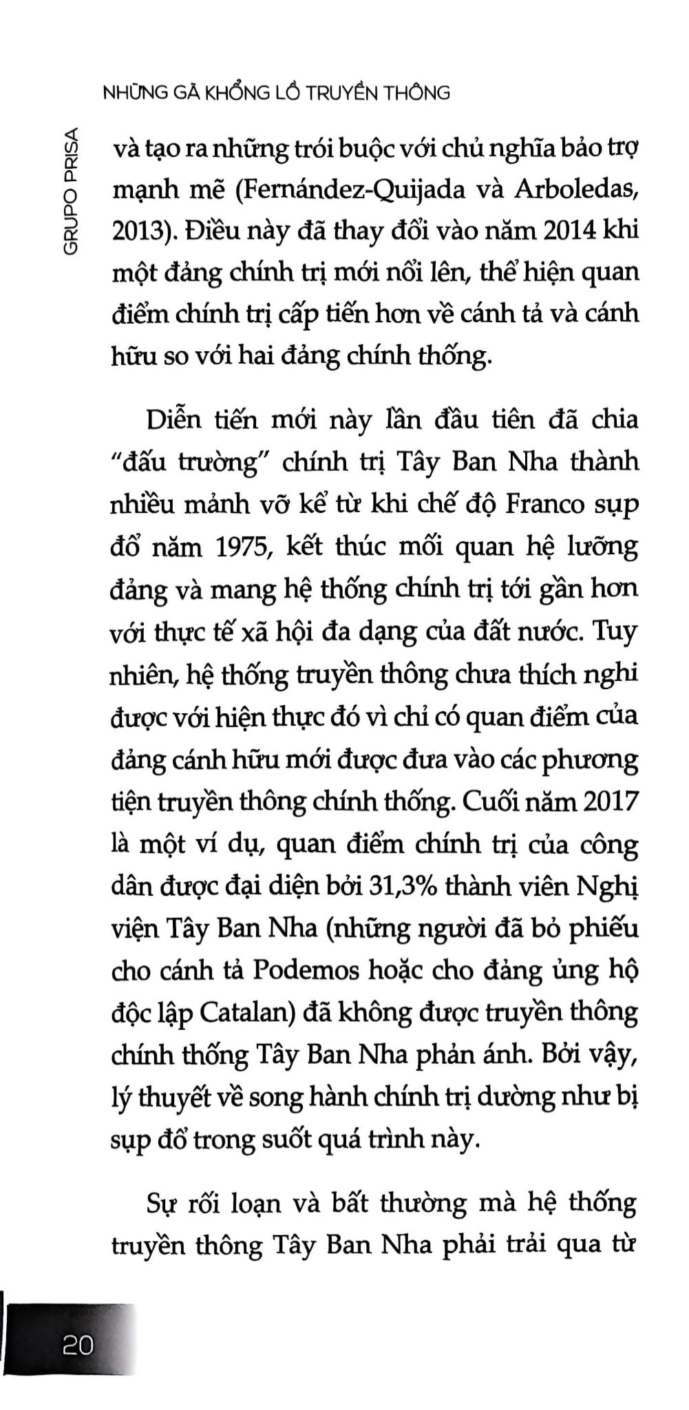 Grupo Prisa - Truyền Thông Nâng Cao Dân Trí Và Vì Tiếng Nói Của Người Dân - Luis A. Albornoz, Ana I. Segovia và Núria Almiron