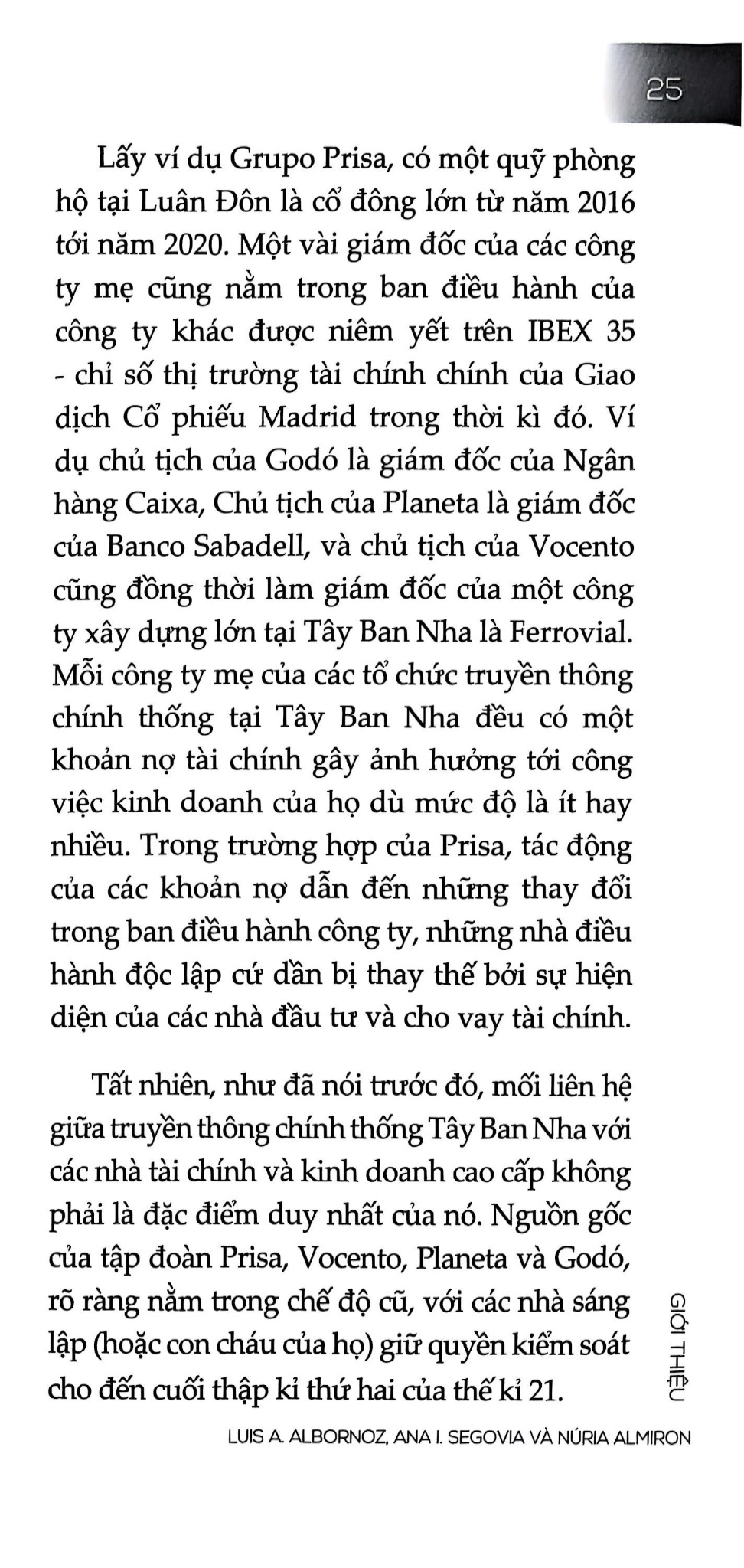 Grupo Prisa - Truyền Thông Nâng Cao Dân Trí Và Vì Tiếng Nói Của Người Dân - Luis A. Albornoz, Ana I. Segovia và Núria Almiron