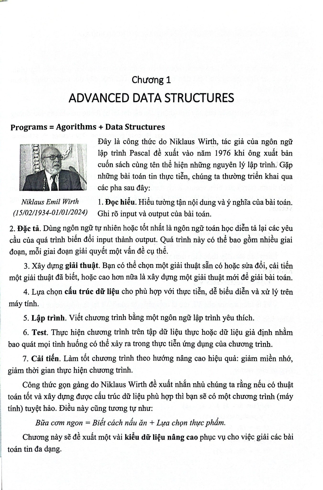 Chuyên Tin 11 - Các Chuyên Đề Chọn Lọc Với Ngôn Ngữ C++ (Lý Thuyết, Bài Tập Và Lời Giải)