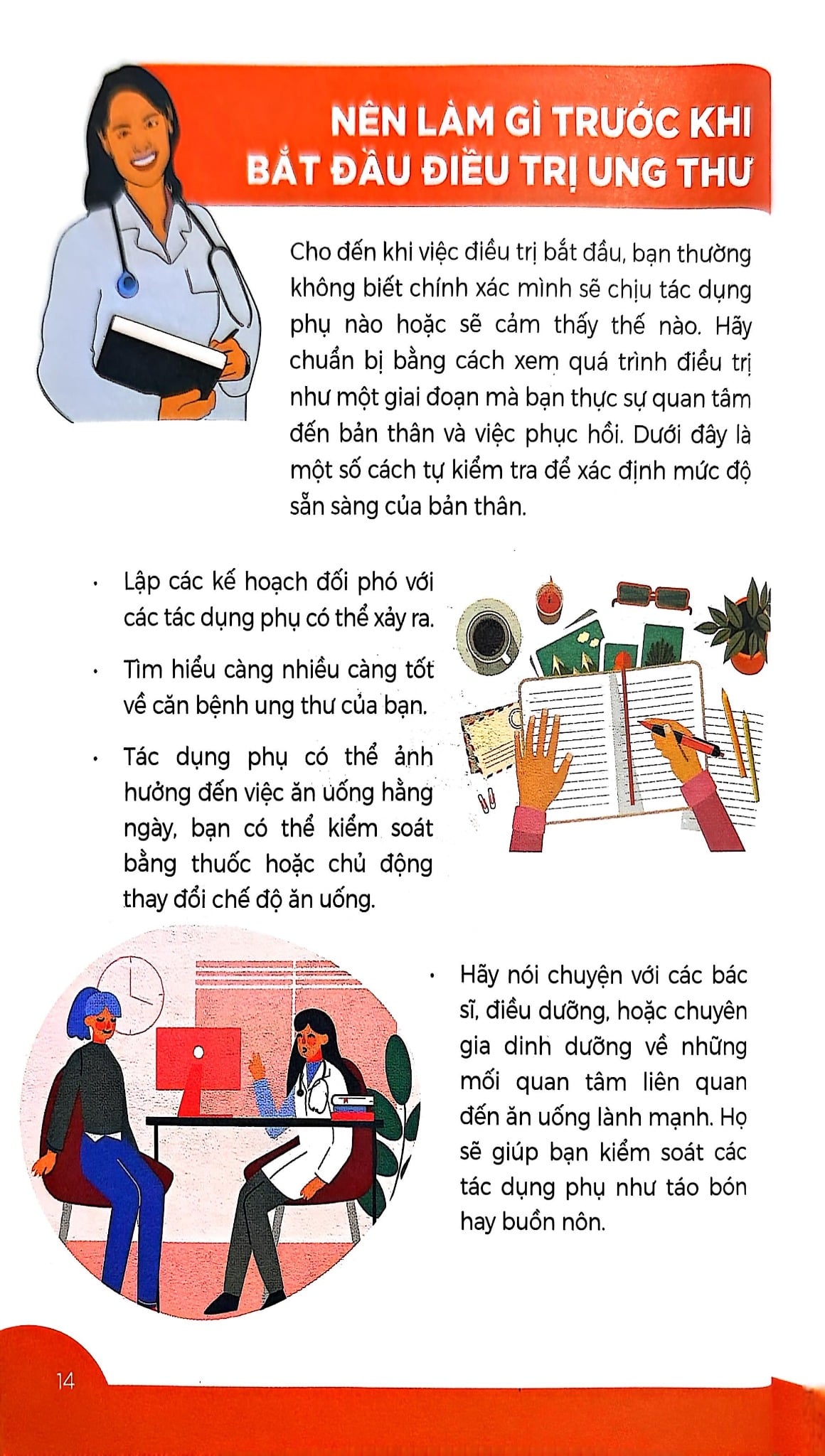 Combo 2 Quyển: Đồng Hành Cùng Bệnh Nhân Ung Thư (Dinh Dưỡng Cho Bệnh Nhân Ung Thư + Cẩm Nang Cho Bệnh Nhân Và Người Thân)