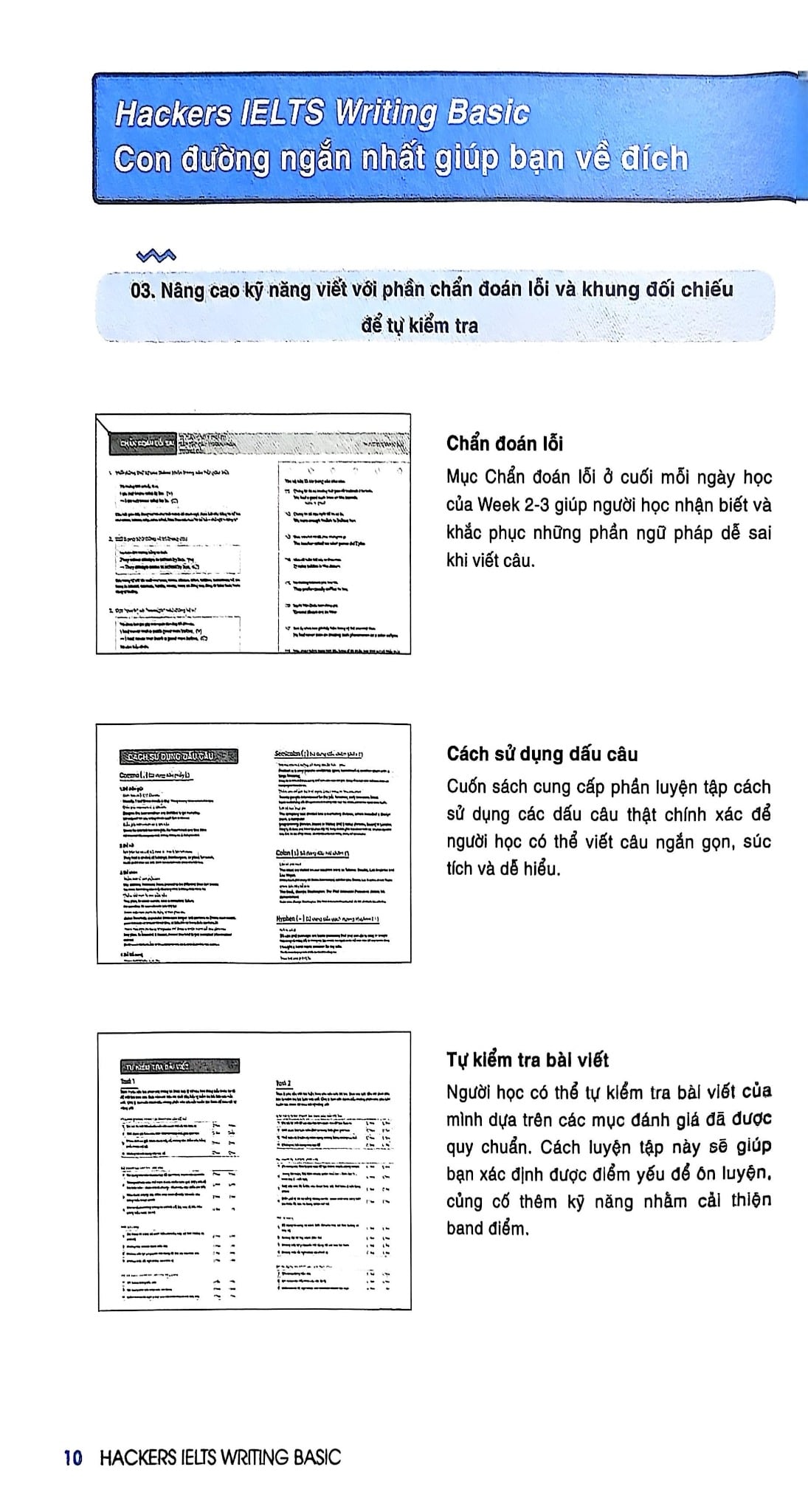 Combo 4 quyển Hackers IELTS Basic (Speaking + Listening + Reading + Writing)