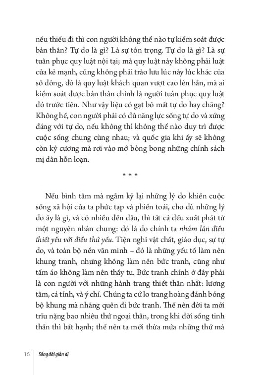Sống Đời Giản Dị - Charles Wagner