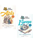  Combo 2 Quyển Pack Your Bags And Learn Europe + Asia 