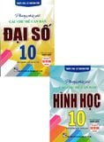  Combo 2 Cuốn Phương Pháp Giải Các Chủ Đề Căn Bản Đại Số + Hình Học 10 (Biên Soạn Theo Chương Trình GDPT Mới) - Lê Hoành Phò 